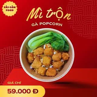 Hình ảnh Mì Trộn - Gà popcorn