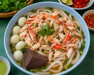 Hình ảnh Bánh canh thịt ghẹ