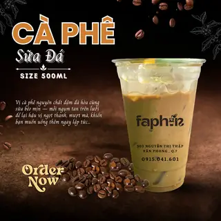 Hình ảnh Cà phê sữa đá size M