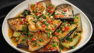 Hình ảnh Cà Tím Chiên Nước Mắm