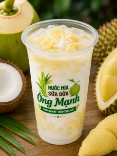Hình ảnh sữa dừa sầu riêng