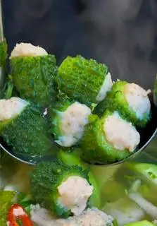 Hình ảnh Lẩu Thác lác khổ qua 