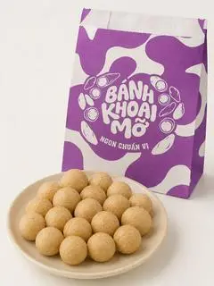 Hình ảnh Bánh khoai mỡ truyền thống