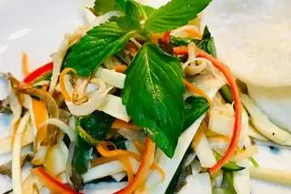 Hình ảnh Gỏi củ hủ dừa chay