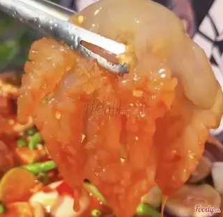 Hình ảnh Sứa chân mèo đỏ chân gà rút xương