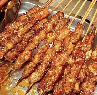 Hình ảnh Thịt Xiên Nướng