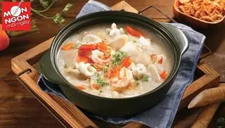 Hình ảnh Cháo Hải Sản ( Mực, Tôm , sứa)