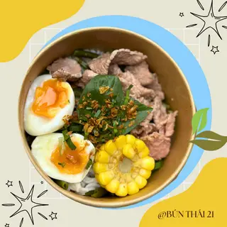 Hình ảnh Mì Thái bò trứng