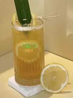 Hình ảnh Trà Kombucha Gừng Chanh Vàng