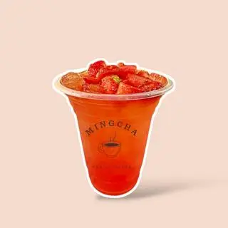 Hình ảnh Trà Dâu Tây Ly Khổng Lồ 800ml