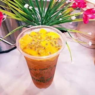 Hình ảnh Trà Xoài Chanh Dây khổng lồ 800ml