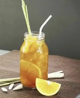 Hình ảnh Trà Đào Cam Sả