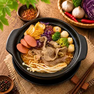 Hình ảnh Mỳ kim chi bò mỹ