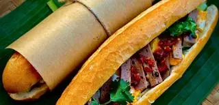 Hình ảnh Bánh mì chả bò
