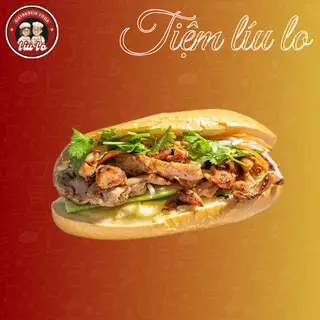Hình ảnh Bánh mì gà nướng