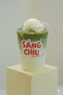 Hình ảnh Matcha latte kem