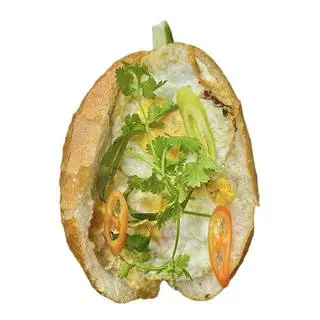 Hình ảnh Bánh mì ốp la