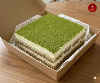 Hình ảnh Tiramisu Douyin vị matcha