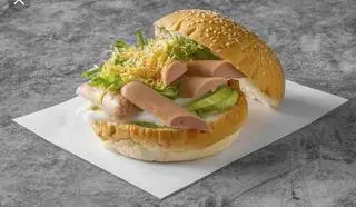 Hình ảnh Hamburger Xúc Xích