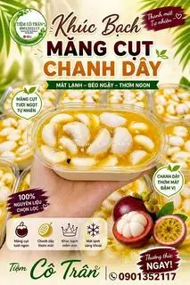 Hình ảnh Khúc bạch măng cụt chanh dây_450g
