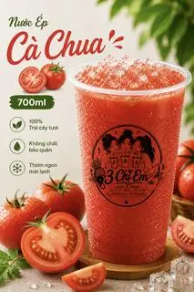 Hình ảnh Nước Ép Cà Chua 700ml