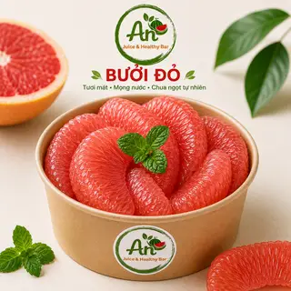 Hình ảnh Bưởi da xanh ( Ruột đỏ ) - Hộp 500gr
