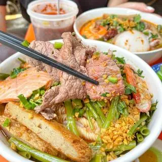 Hình ảnh bún thái Hải sản