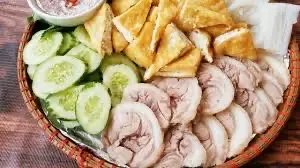 Hình ảnh Bún đậu thịt luộc