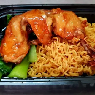 Hình ảnh Mì gà da giòn 