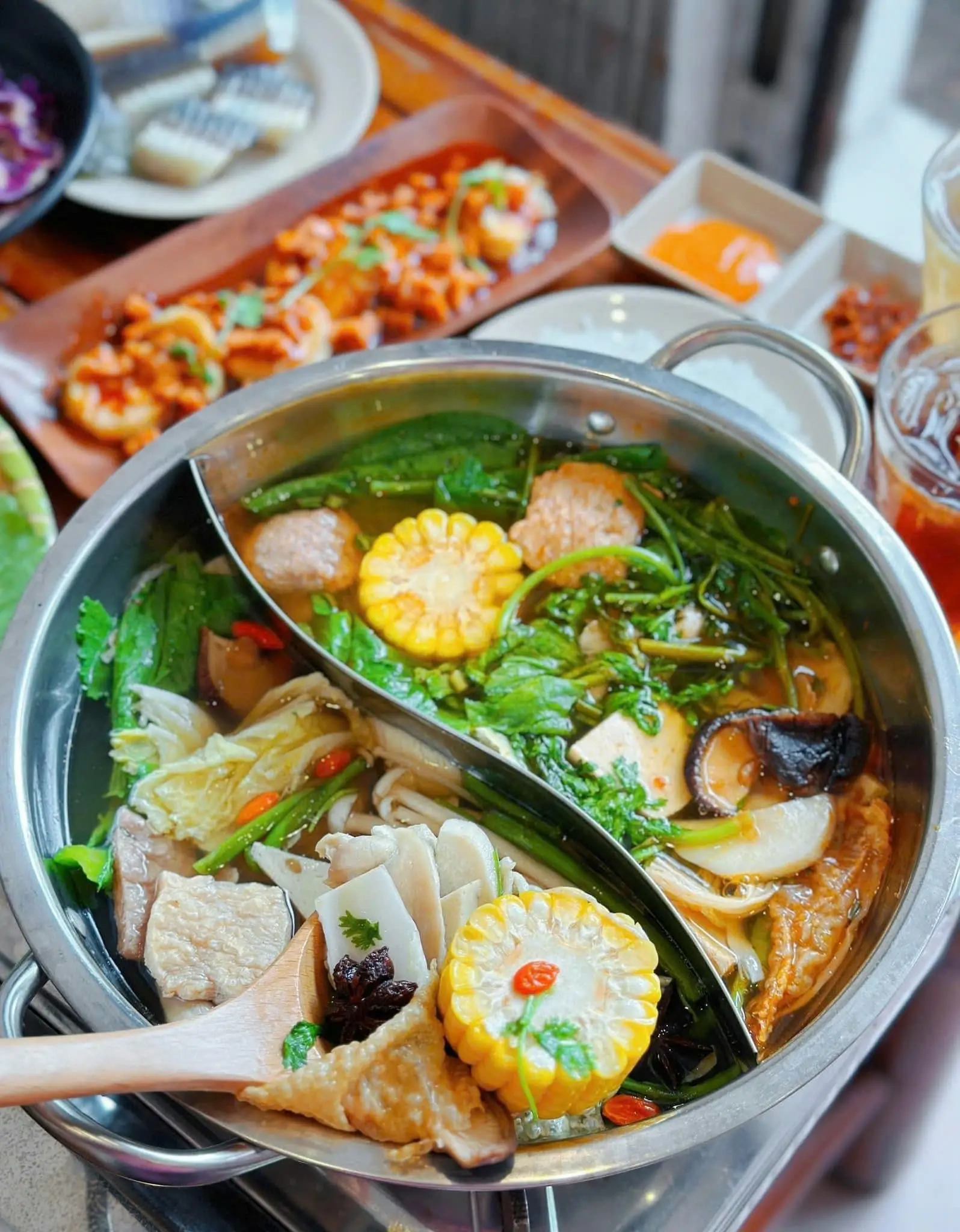 Hình ảnh Lẩu chao chay - 2 người
