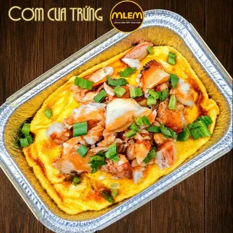 Hình ảnh Cơm Cua Trứng Trùm Mền