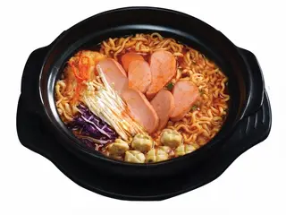 Hình ảnh Mỳ Cay Xúc Xích + Trà Tắc 