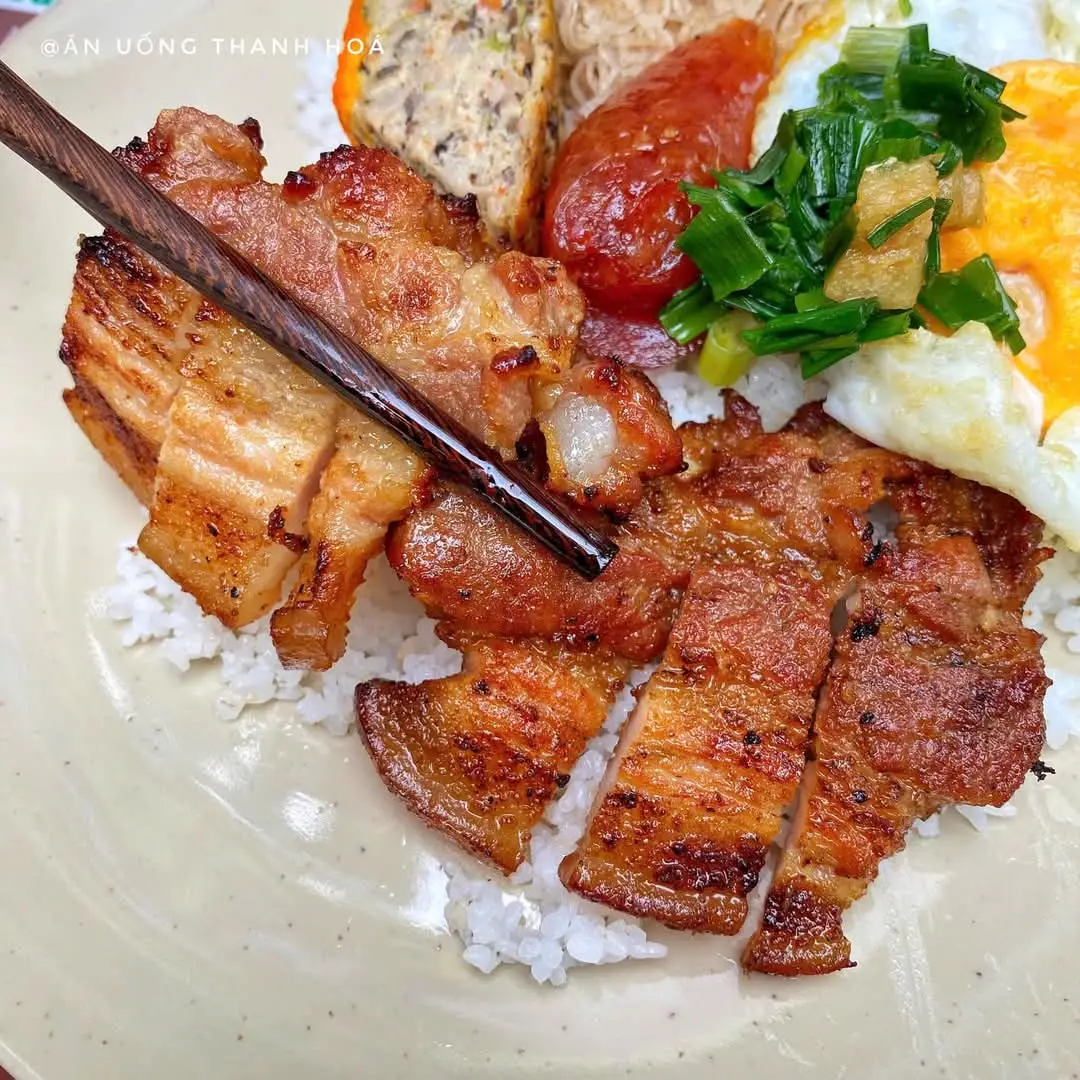 Hình ảnh CƠM Ba Rọi Nướng