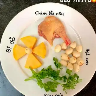 Hình ảnh Cháo chim bồ câu