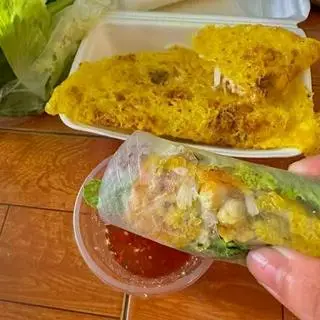 Hình ảnh sét 3 bánh xèo + 1 trà