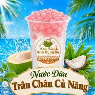 Hình ảnh Nước Dừa Trân Châu Củ Năng - Ly Đại 