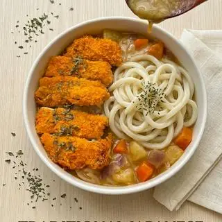 Hình ảnh Mì Udon thịt heo xù sốt curry (Cà ri Nhật)
