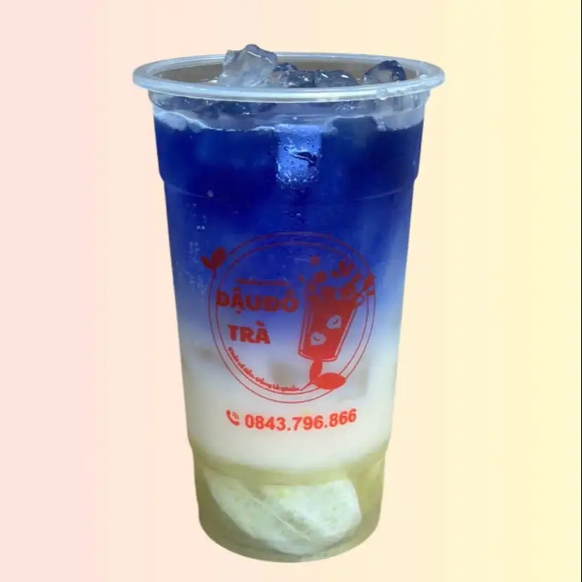 Hình ảnh Soda Yakult Chanh Hoa Đậu Biếc