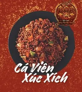 Hình ảnh Mì Trộn Cá Viên Bò Viên Xúc Xích