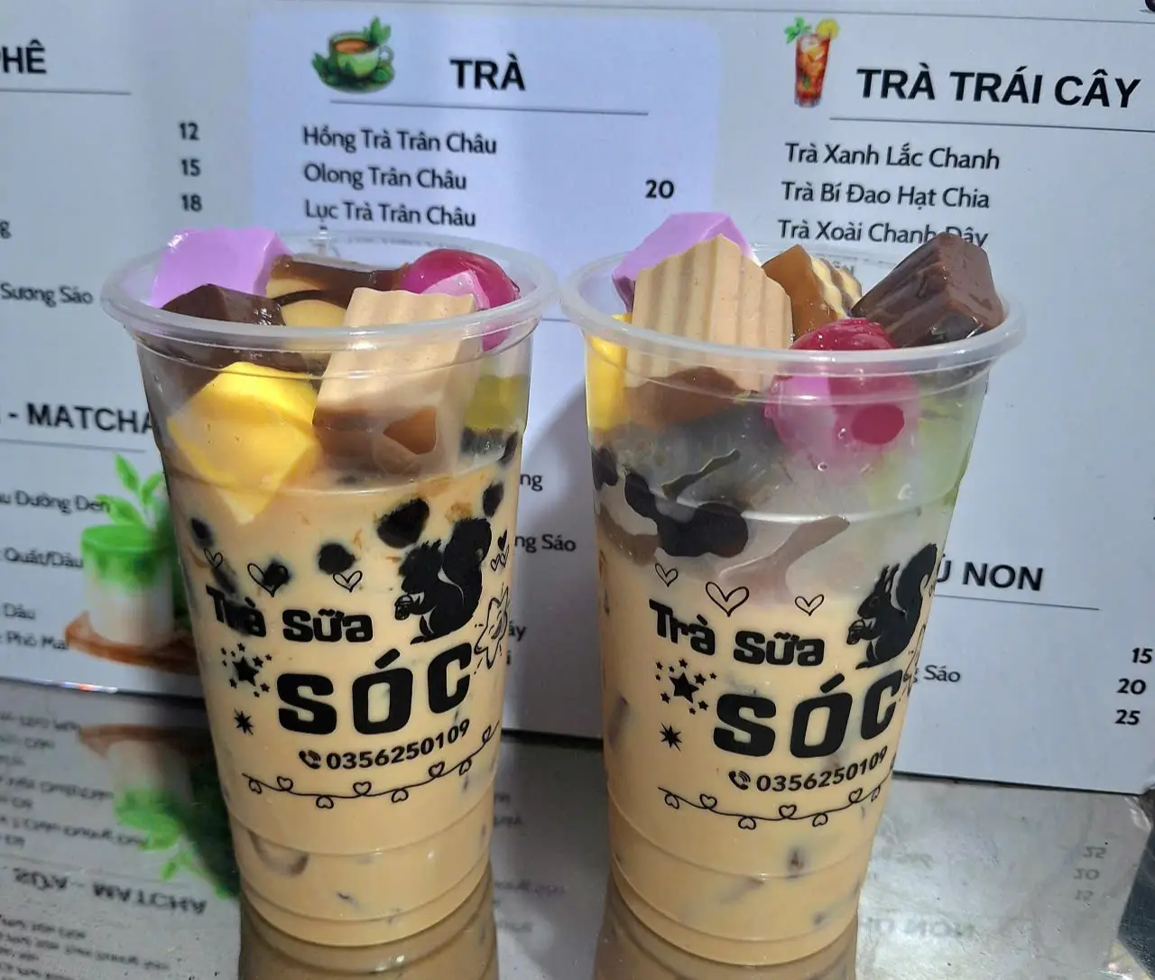 Hình ảnh Trà sữa truyền thống fulltopping