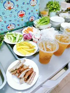 Hình ảnh NEM NƯỚNG 3 NGƯỜI ĂN (COMBO 3 PHẦN NEM ( 24 CUỐN )