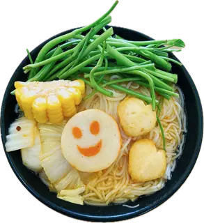 Hình ảnh Bún thái xiên que 