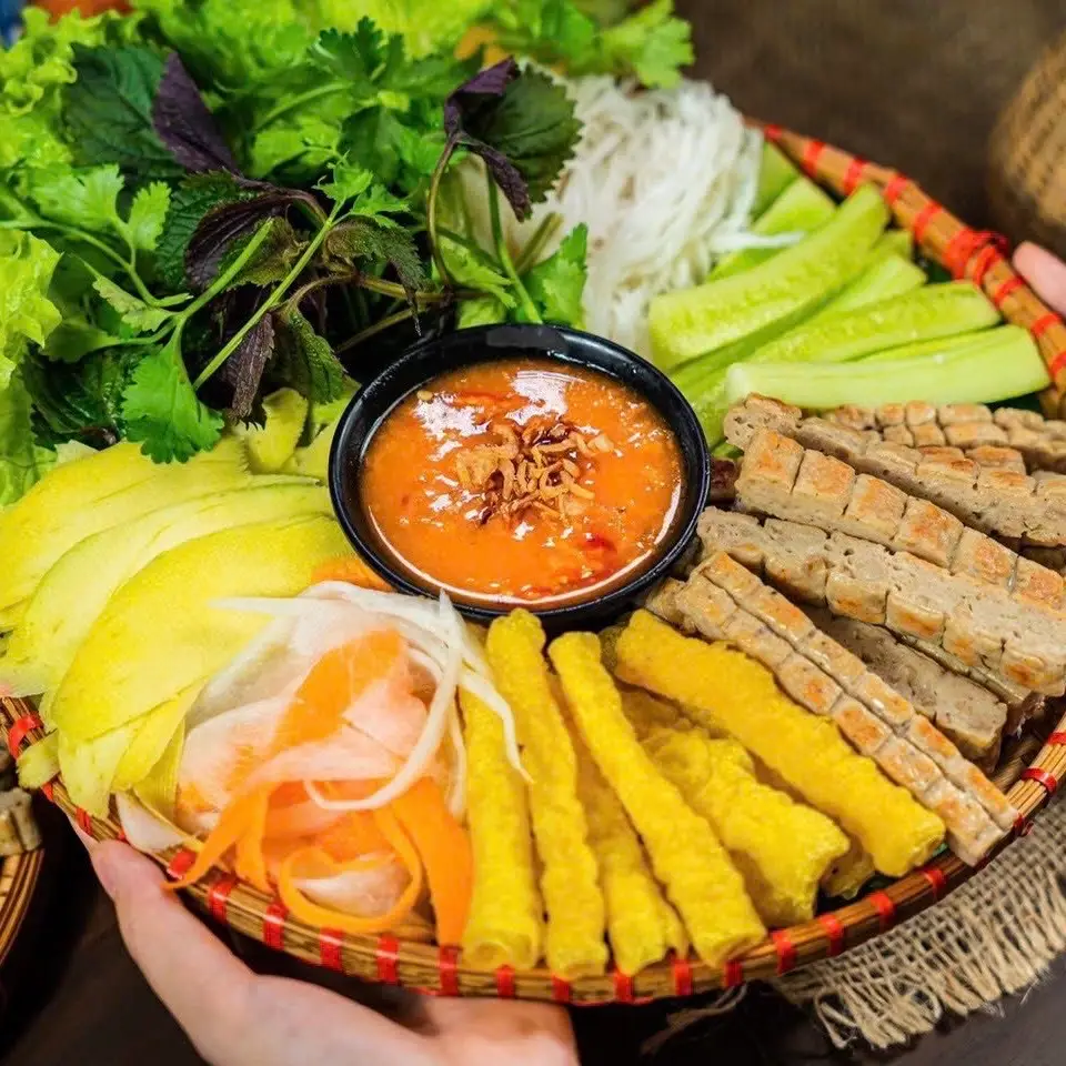 Hình ảnh nem nướng nha trang ( 7 nem)