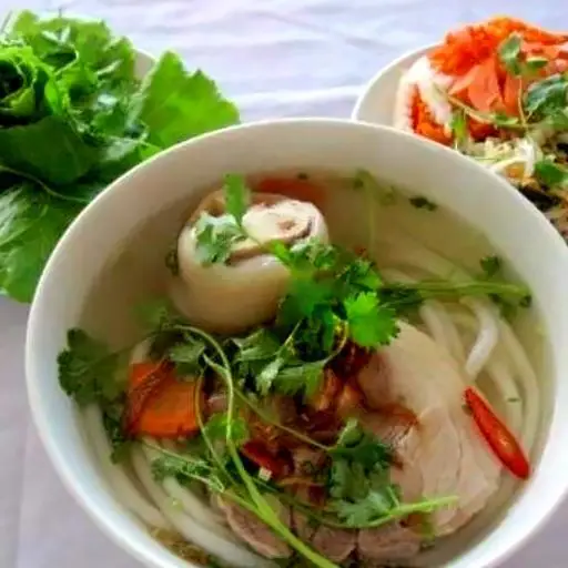 Hình ảnh Bánh canh xương, thịt, bò viên