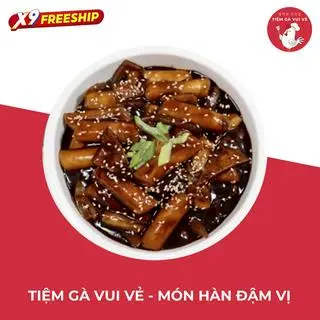 Hình ảnh Tokbokki tương đen