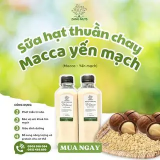 Hình ảnh Sữa Macca mix Yến mạch