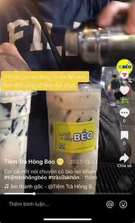 Hình ảnh Hồng trà sữa