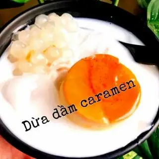 Hình ảnh Chè Dừa Dầm Caramen Đặc Biệt