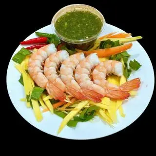Hình ảnh Gỏi tôm chín đỏ