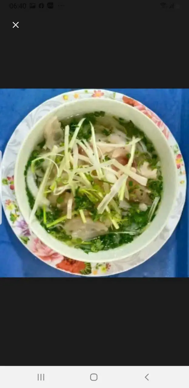 Hình ảnh phở nạm viên